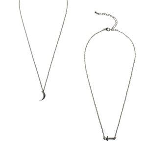 To the Moon & Back Frienship Necklaces
